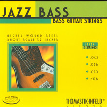 Thomastik-Infeld Jazz Flat Wound Short Scale Bass Strings 43-106