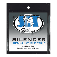 SIT Silencer Semi-Flat Electric Guitar Strings 9-42