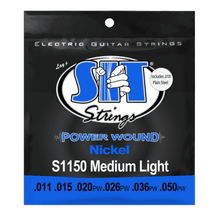 SIT Power Wound Nickel Electric Guitar Strings 11-50