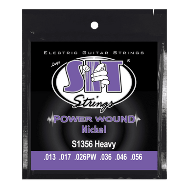 SIT Power Wound Nickel Electric Guitar Strings 13-56