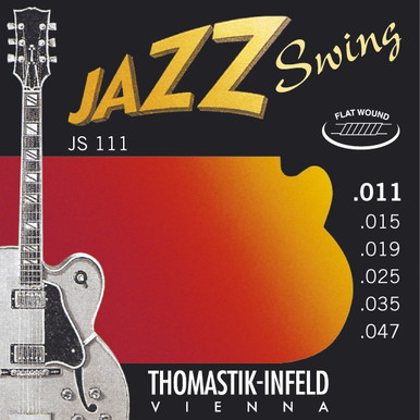 Thomastik-Infeld Jazz Swing Flat Wound Guitar Strings 11-47