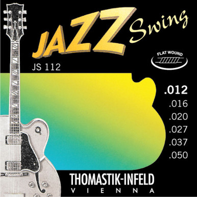 Thomastik-Infeld Jazz Swing Flat Wound Guitar Strings 12-50
