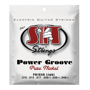 SIT Power Groove Pure Nickel Electric Guitar Strings 10-46