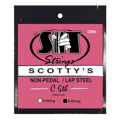 SIT Scotty's Semi-Flat 8C6th Non-Pedal / Lap Steel Strings