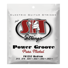 SIT Power Groove Pure Nickel Electric Guitar Strings 12-52