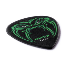 Dunlop James Hetfield's Black Fang single guitar pick .114 SIDE VIEW