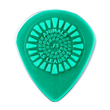 Dunlop Animals as Leaders Primetone Green guitar pick .73 FRONT MAIN VIEW