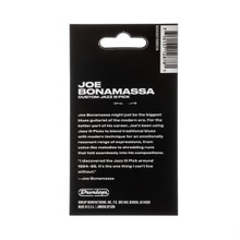 Dunlop Joe Bonamassa Guitar Picks Variety Pack 6-Picks BACK VIEW