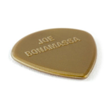 Dunlop Joe Bonamassa Gold Jazz III single guitar pick 1.38 SIDE VIEW