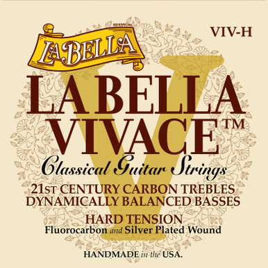 La Bella Vivace Classical Guitar Strings Hard Tension