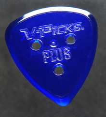 Tradition Lite PLUS Blue Sapphire  single guitar pick 1.5 back angle