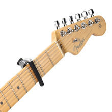 D'Addario Acoustic Electric Pro Plus Capo Silver
