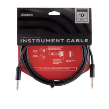 D'Addario American Stage 10ft Instrument Cable Straight a