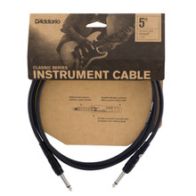 D'Addario Classic Series 5ft Instrument Cable Straight a