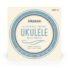 D'Addario Nyltech 8-string Tenor Ukulele Strings
