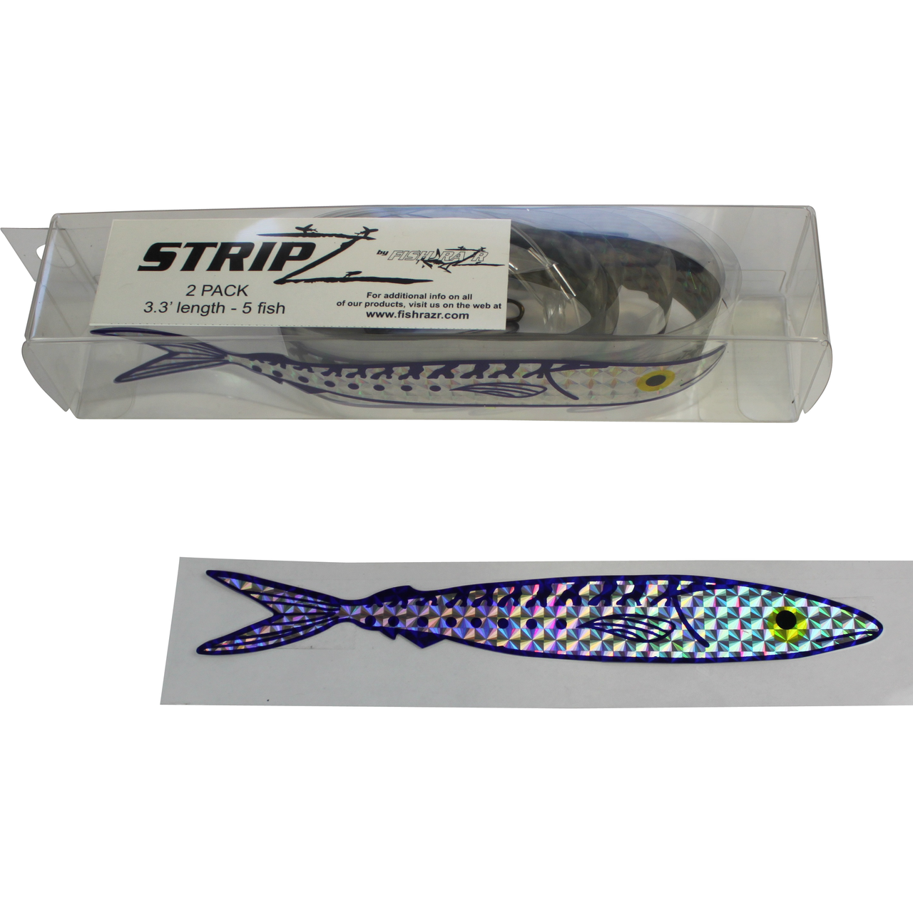 StripZ Replacement Packs Bait fish and Ballyhoo mylar strips
