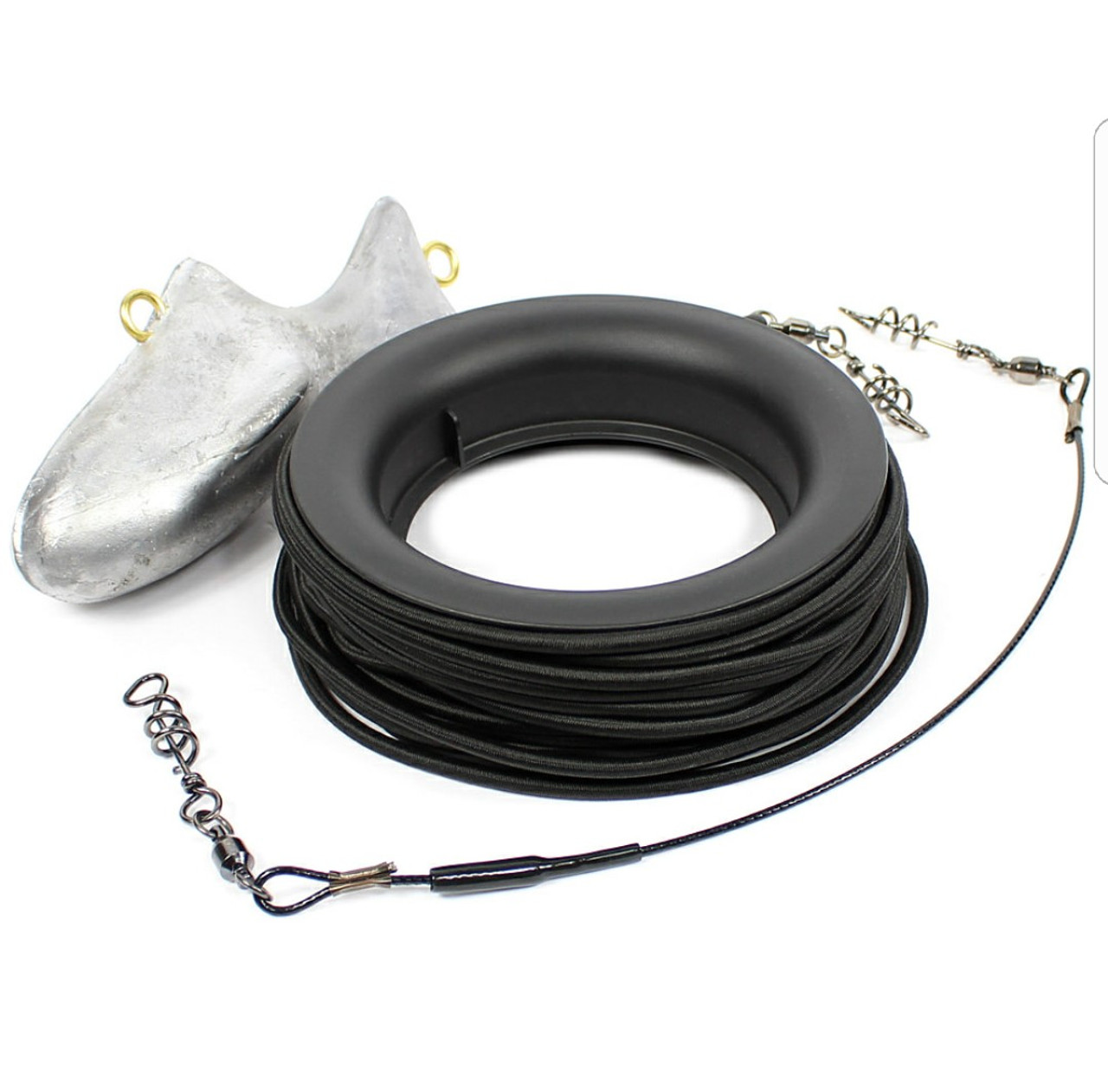Dredge Pulling Kit in Mesh Bag with 6lb Fish Weight all need