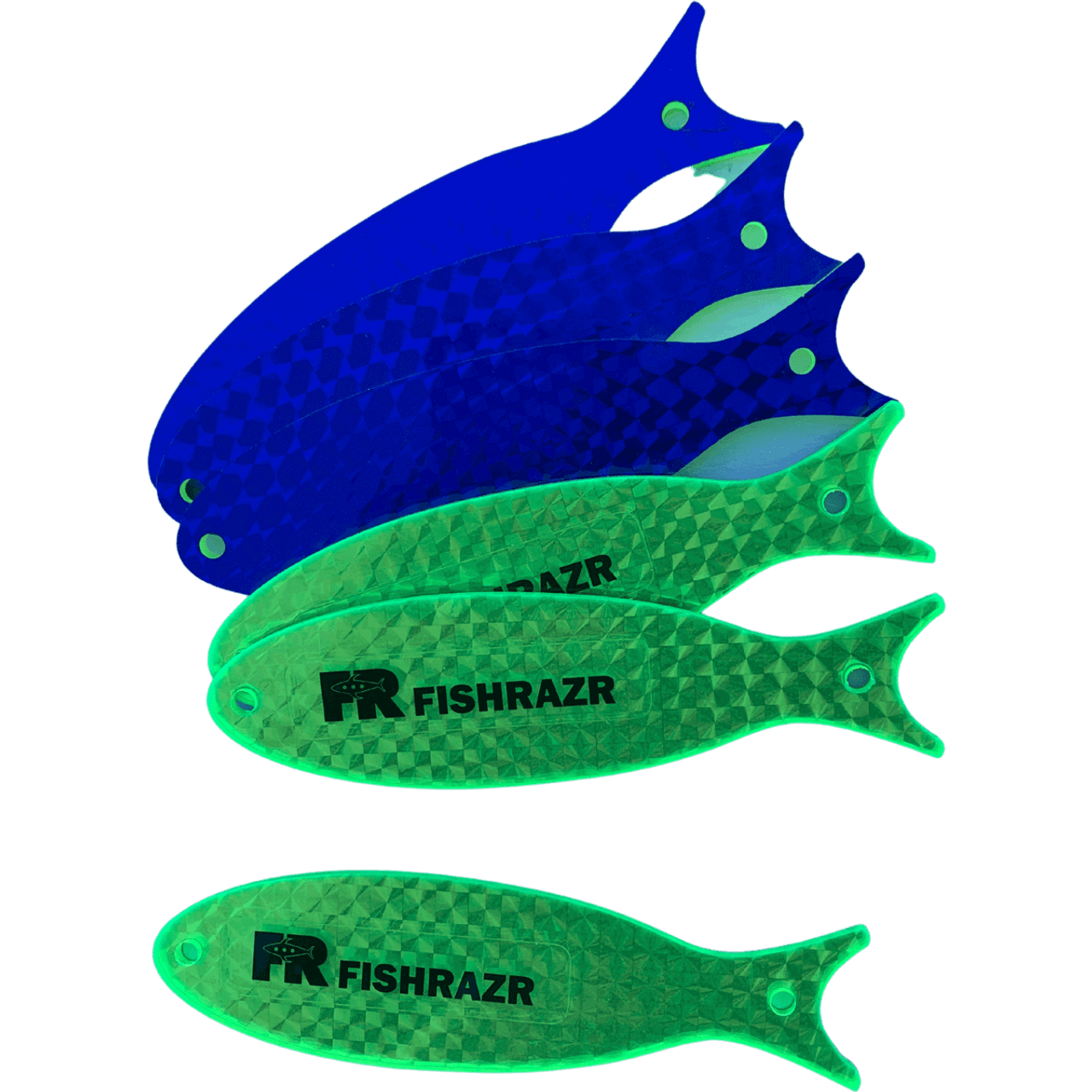 Fish Razr FR486 7 Daymaker Lure Green