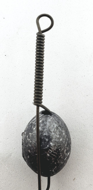 Pin Rigs Long for dredge lure heads over baits round weights