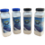 Four jars of Krazy Salt’s bait salt