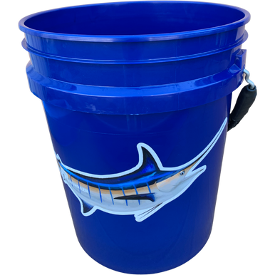 Battlewagon Bucket - 5 Gallon Blue with White Rope Handle [Bucket-Blue-White]  - $44.99 : America Go Fishing Online Store, New Fishing and Diving  Adventures Start Here