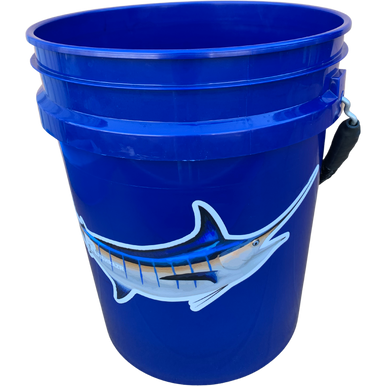 World's Best 5 Gallon Fishing Bucket with Rope Handle –