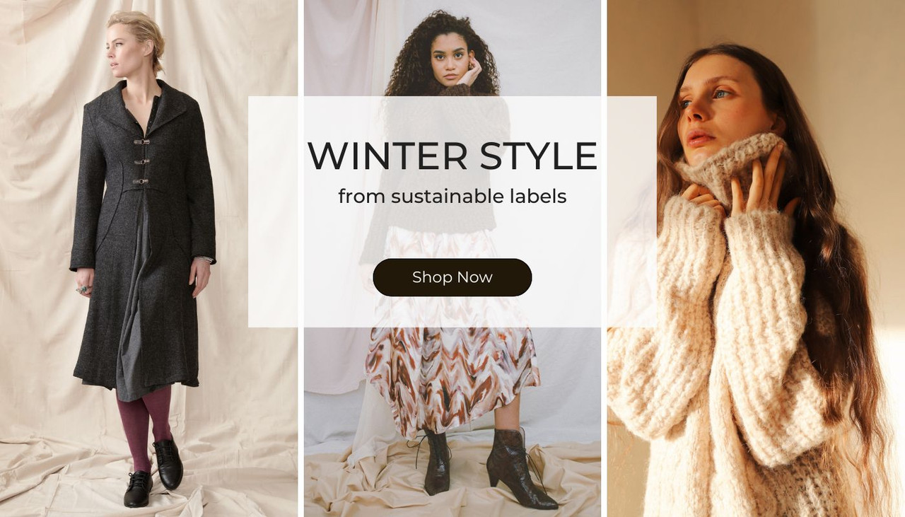 Shop for Winter fashion from sustainable labels