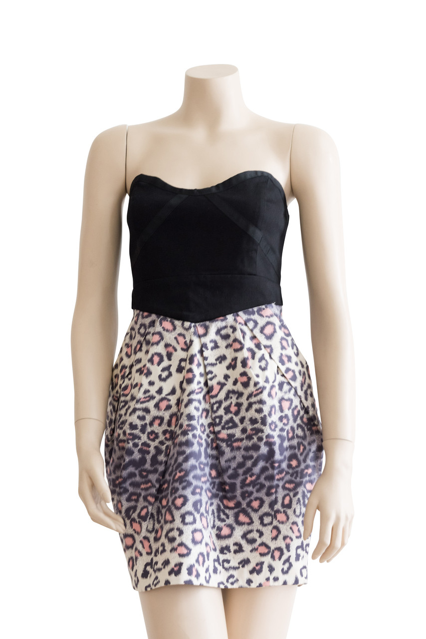 sheike leopard dress