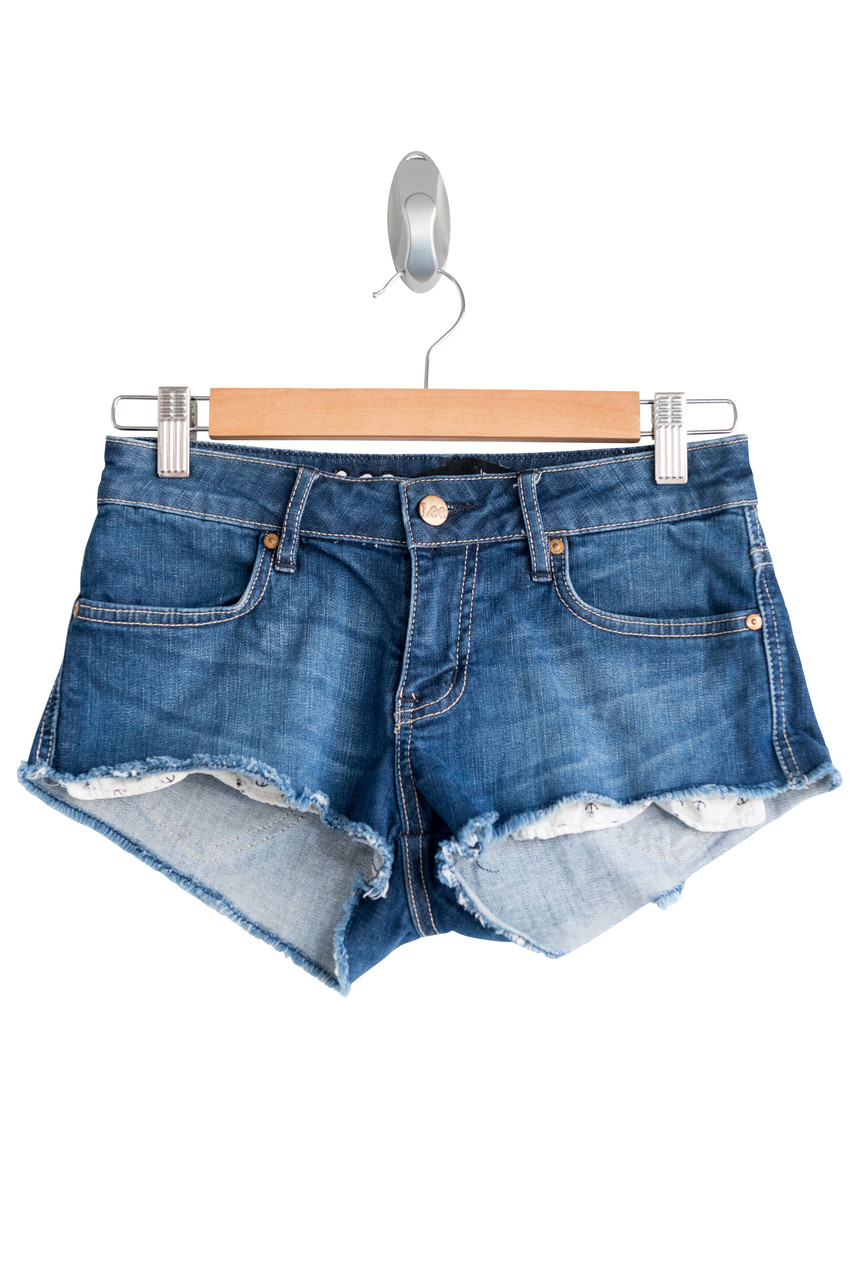 size 6 denim shorts