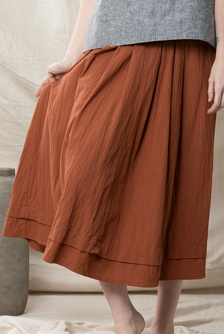 Quillan Copper Organic Cotton Skirt | Lulus Fashion Flair