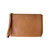 Second Hand Oroton Light Tan Leather Pouch Wristlet 