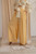 Cossac Wide Leg Pants in Yellow Ecovero Fabric