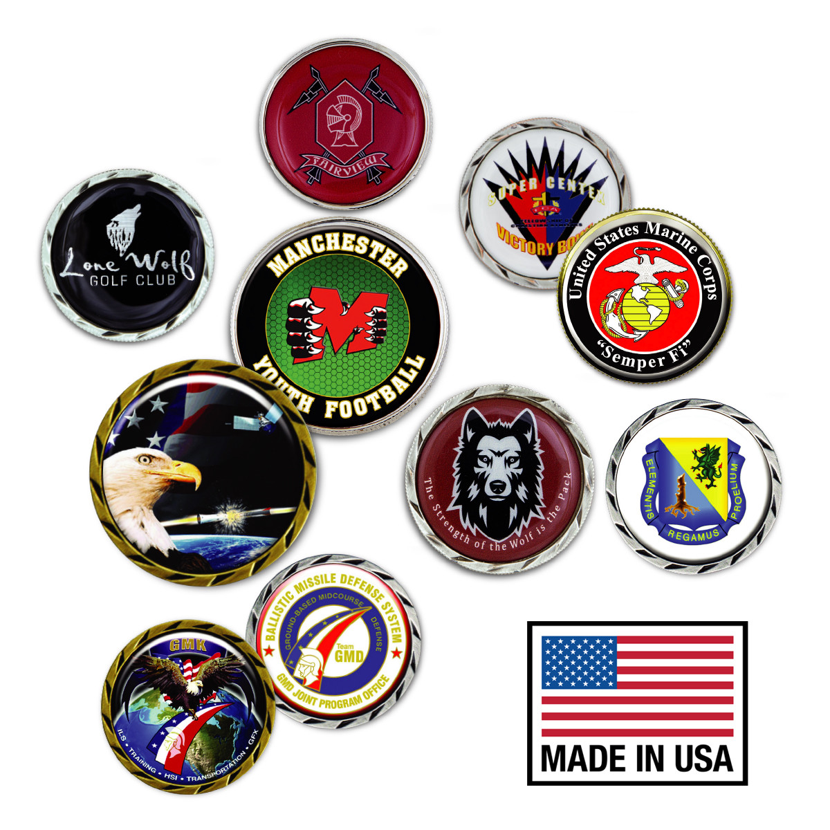 Custom Coins Custom coins