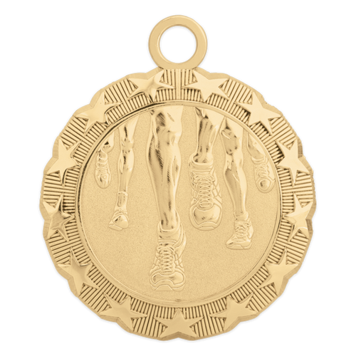 gold cross country medallion