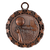 bronze basketball medallion