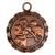 bronze football medallion
