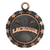 bronze lacrosse medallion