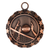 bronze volleyball medallion