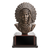 Native American Bust desktop sculpture with blank black plate