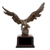 Soaring Eagle desktop sculpture with blank black plate