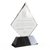 Optic Crystal Diamond Award (angle)