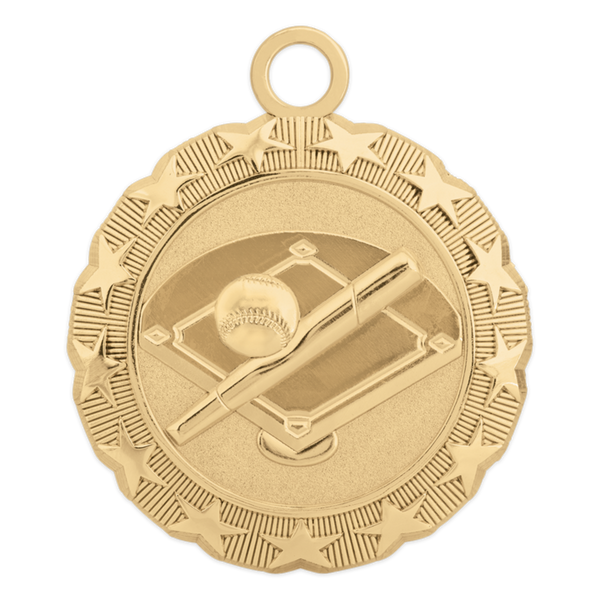 Gold Baseball or Softball Medallion