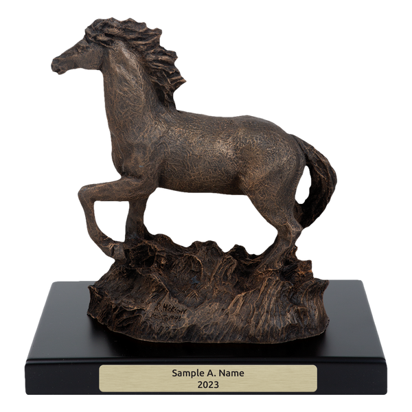 Mustang desktop sculpture