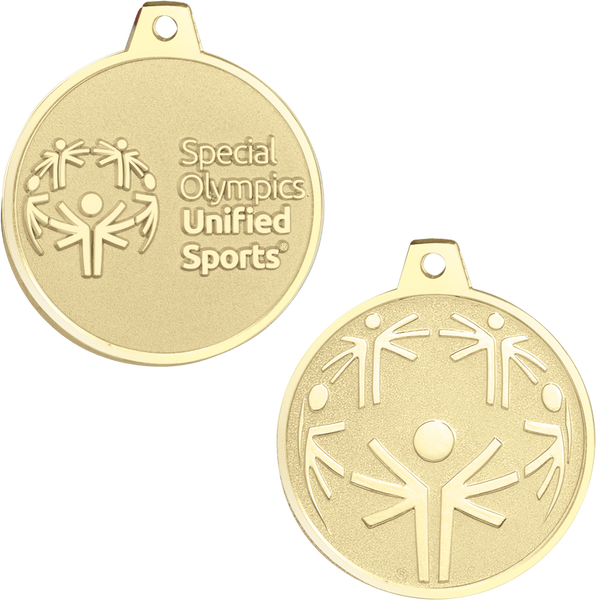 Special Olympics Unified Sports Medal in Gold