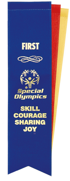 Special Olympics Standard Place Ribbons