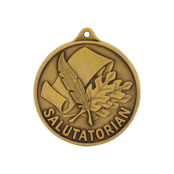 3" Bronze Salutatorian Medallion