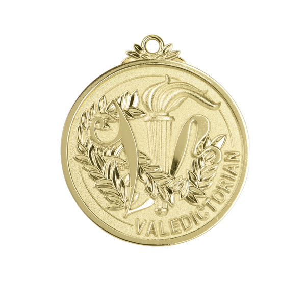 2.5" Gold Valedictorian Medallion