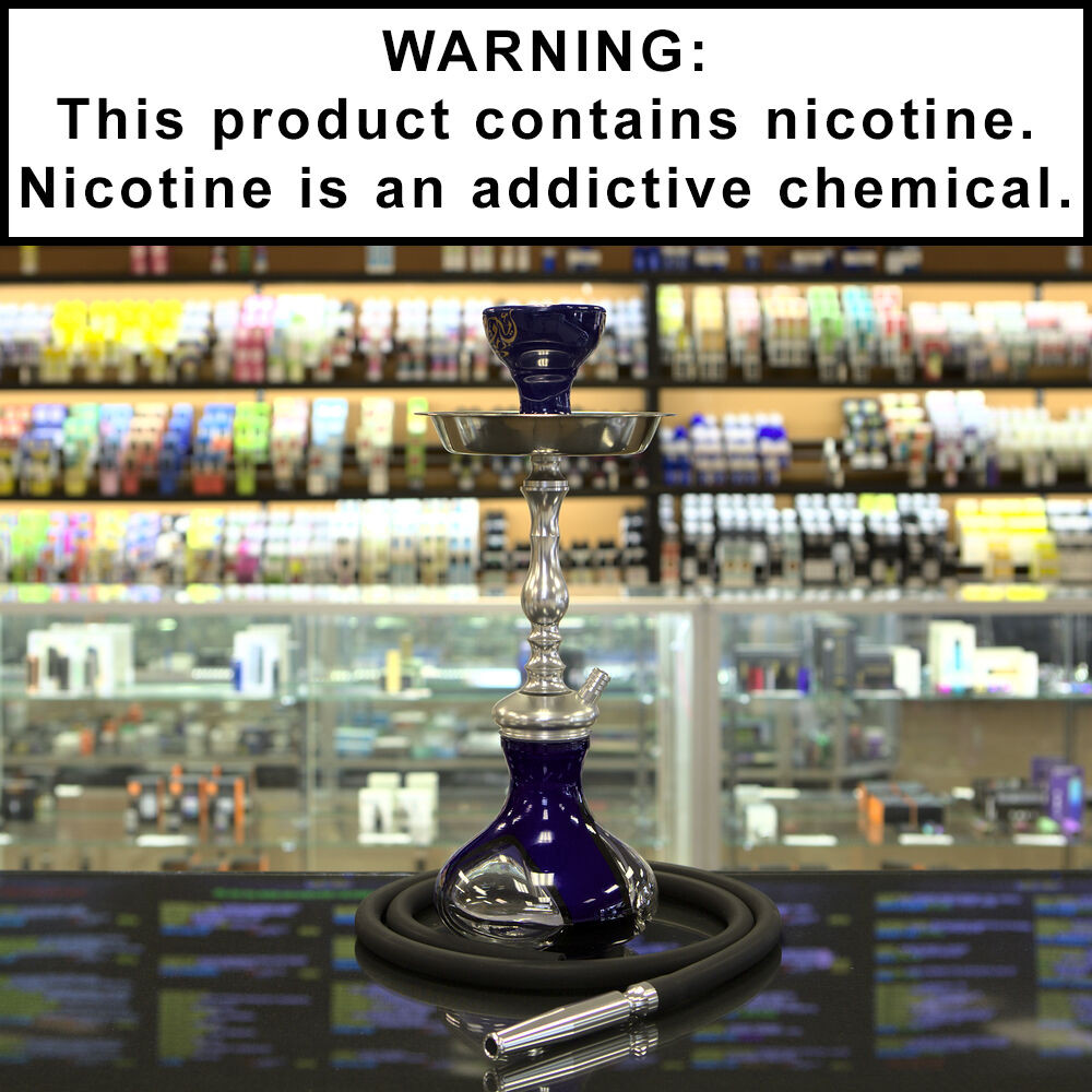 15” Stainless Steel Ace Hookah City of Vapors Smoke Shop & Head