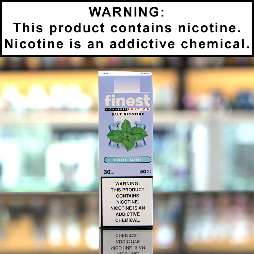 Cool Mint (Salt Nic) by The Finest Eliquids City of Vapors Sarasota & Bradenton’s Largest