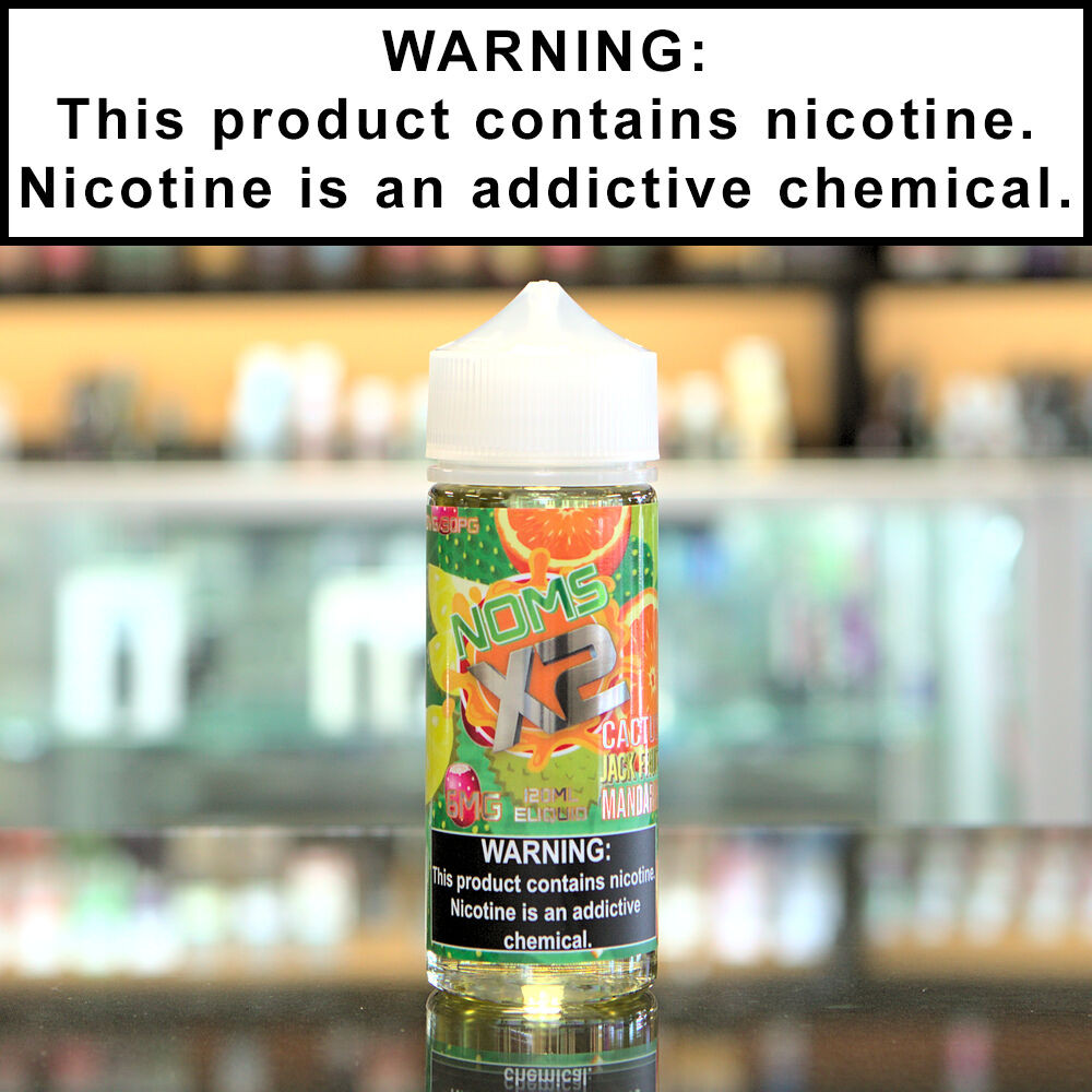 Cactus Jackfruit Mandarin 120ml Premium Eliquid by Noms X2 City of Vapors Sarasota
